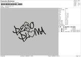 P Ploma Apl Embroidery File 6 sizes