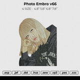 Photo Embro v66 Embroidery