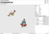 Photoflat 2804 Embroidery File 6 size