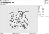 Photoline 100624 Embroidery File 6 size