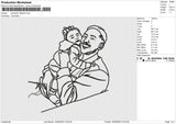 Photoline 160625 Embroidery File 6 size