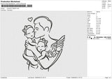 Photoline 190624 Embroidery File 6 sizes