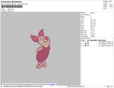 Piglet Embroidery