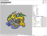 Pokemon 003 Embroidery
