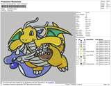 Pokemon 003 Embroidery