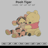 Pooh Tiger Embroidery