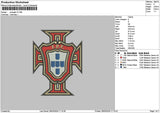 Portugal V2 Embroidery File 6 sizes