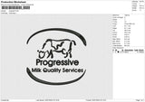 Progresif Embroidery File 6 size