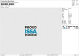 PROUND Embroidery File 6 sizes