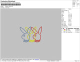 PLAYBOY COLORS Embroidery