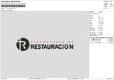 Restoration Embroidery 2 Files