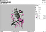 Sakura Fairy Embroidery File 6 size