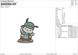 Sanrio v3 Embroidery File 6 size