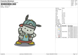 Sanrio v3 Embroidery File 6 size