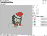 Santa Hinata Embroidery