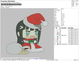 Santa Hinata Embroidery