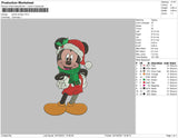 Santa Mickey Embroidery