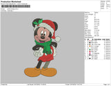 Santa Mickey Embroidery