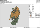 Scoobytext Embroidery File 6 sizes