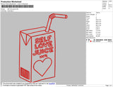 SELF LOVE JUICE Embroidery