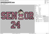 Seniorcow Embroidery File 6 sizes