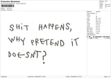 Shit Embroidery File 6 sizes