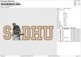 Sidhu 300625 Embroidery File 6 size