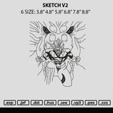 Sketch V2 Embroidery