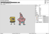 Sponge2101 Hero Embroidery File 6 sizes