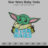Star Wars Baby Yoda Embroidery