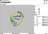 Sumstext Embroidery 2 File 6 sizes