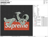 Supreme astronaut Embroidery