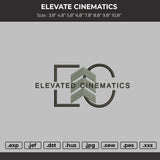 ELEVATE CINEMATICS Embroidery File