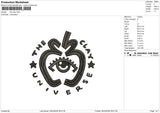 The clay Embroidery File 6 size