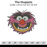 The Muppets Embroidery File 6 sizes