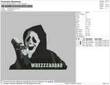Wazzzzaaaa Embroidery