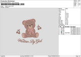 Beartext 0703 Embroidery File 6 sizes