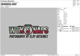 Snaps Embroidery File 6 sizes