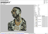 Young Dolph Embroidery